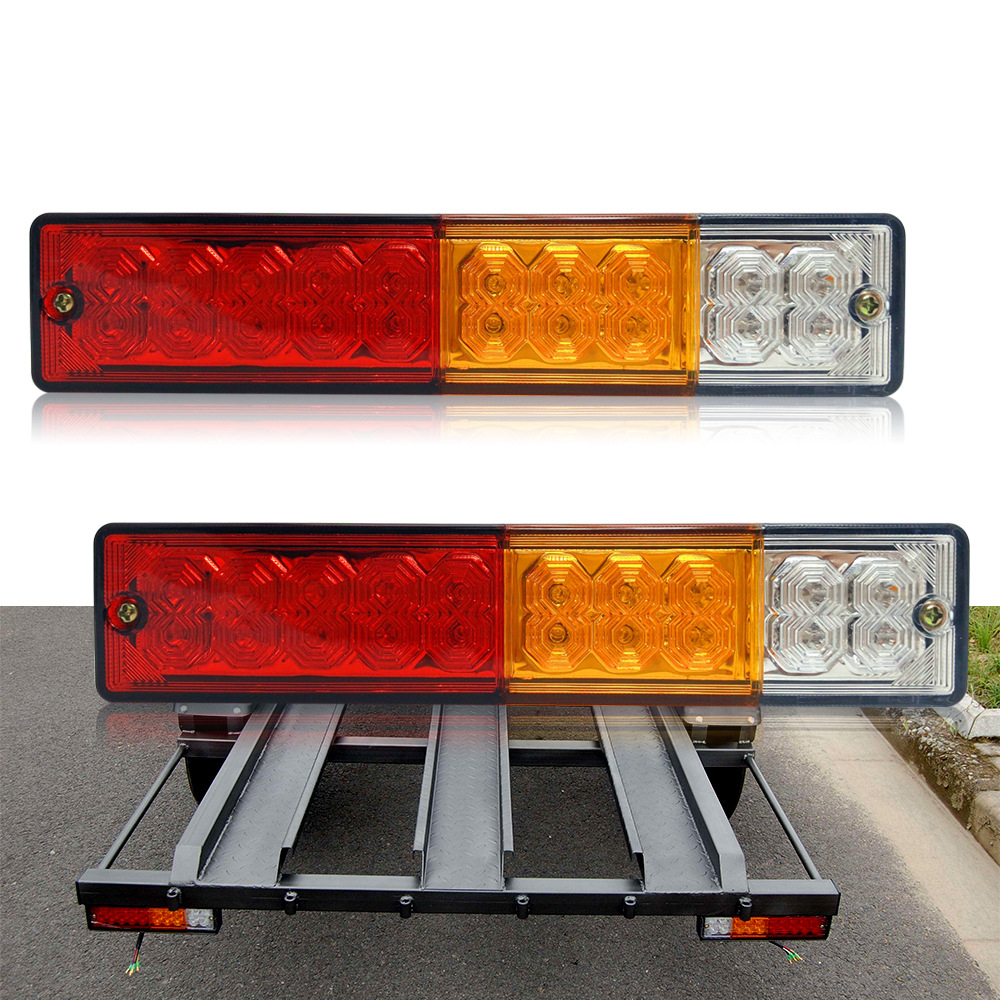 12V 10W external modification LED Truck Taillight Trailer Forklift Truck LED Brake Light Reversing Light Turn SignalV